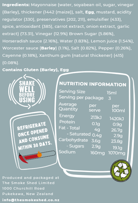 The White Barbeque Sauce