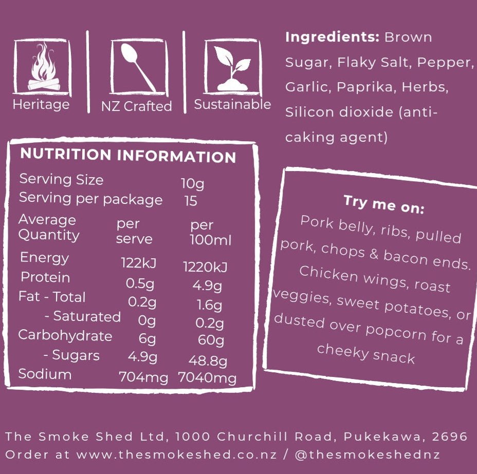 Swine & Dine Rub 150g