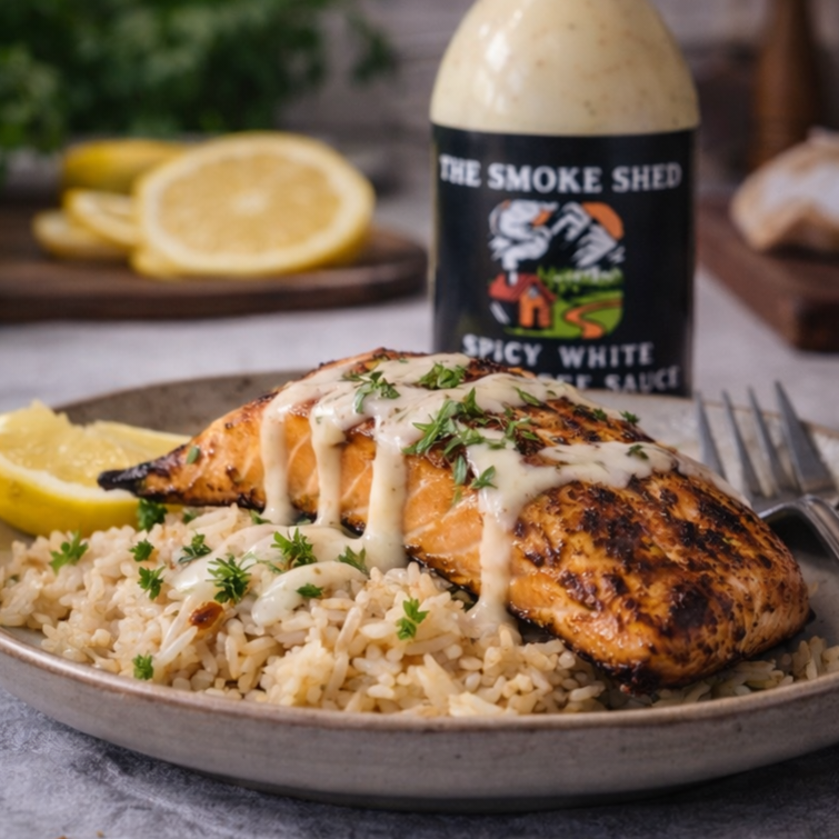 Spicy White Barbeque Sauce - Creamy with little kick